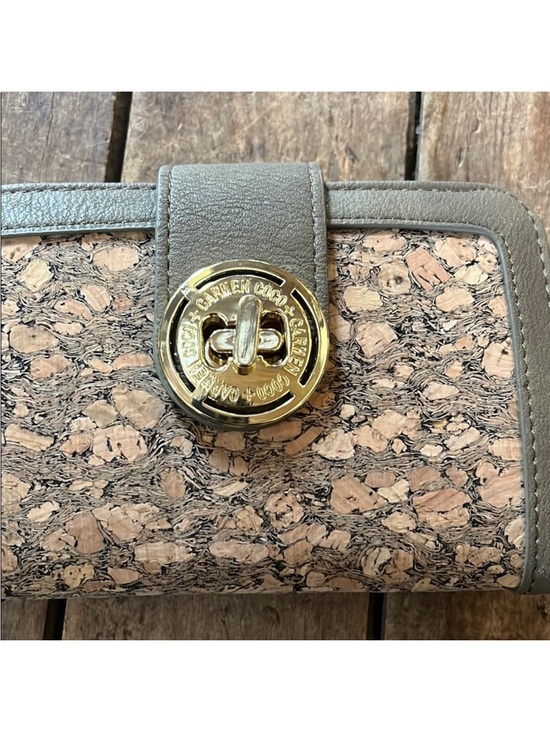 Coco + Carmen Handbags - COCO & CARMEN Tan and Gold Wallet/Crossbody NWT